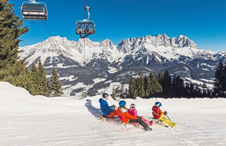 Tobogganing